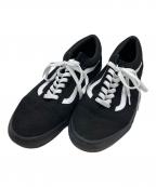VANS×WIND AND SEAヴァンズ×ウィンダンシー）の古着「ローカットスニーカー」｜ブラック