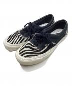 VANSヴァンズ）の古着「ローカットスニーカー」｜ホワイト×ブラック