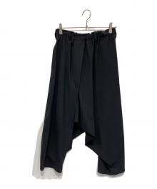 132 5. ISSEY MIYAKE（132 5. イッセイ ミヤケ）の古着「ワイドパンツ」｜ブラック