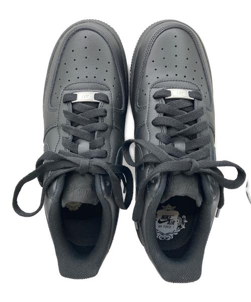 NIKE（ナイキ）NIKE (ナイキ) AIR FORCE1 LOW ブラック サイズ:25cmの古着・服飾アイテム