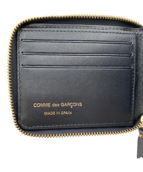 COMME des GARCONS（コムデギャルソン）COMME des GARCONS (コムデギャルソン) ラウンンドジップウォレット ブラックの古着・服飾アイテム