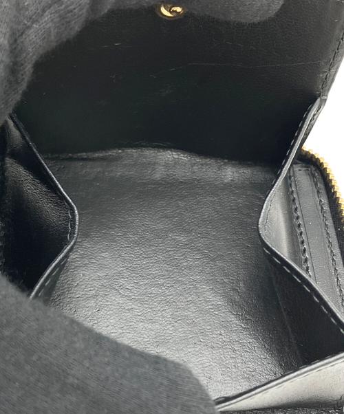 COMME des GARCONS（コムデギャルソン）COMME des GARCONS (コムデギャルソン) ラウンンドジップウォレット ブラックの古着・服飾アイテム