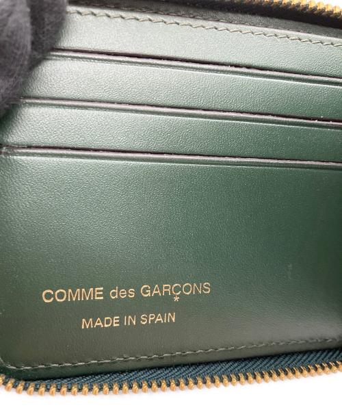COMME des GARCONS（コムデギャルソン）COMME des GARCONS (コムデギャルソン) ラウンドジップウォレット ブラックの古着・服飾アイテム