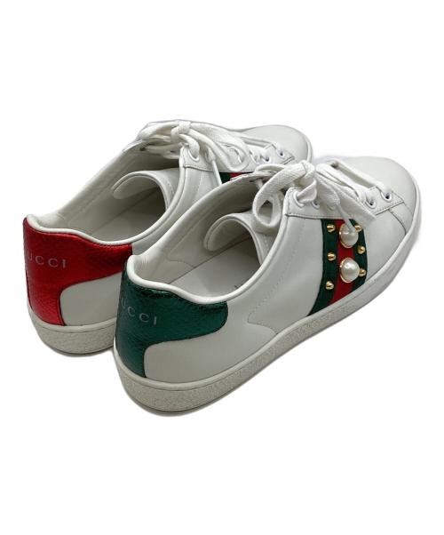 GUCCI（グッチ）GUCCI (グッチ) スニーカー ホワイト サイズ:35 1/2の古着・服飾アイテム