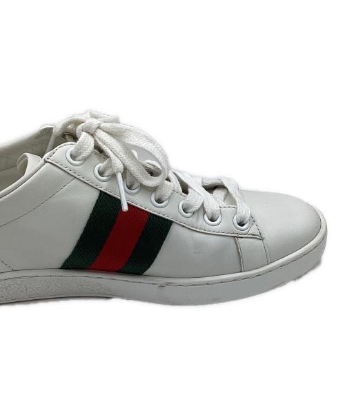GUCCI（グッチ）GUCCI (グッチ) スニーカー ホワイト サイズ:35 1/2の古着・服飾アイテム