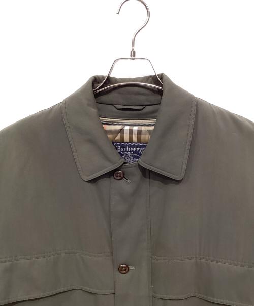 Burberry's（バーバリーズ）Burberry's (バーバリーズ) ライナー付コート グリーン サイズ:Largeの古着・服飾アイテム