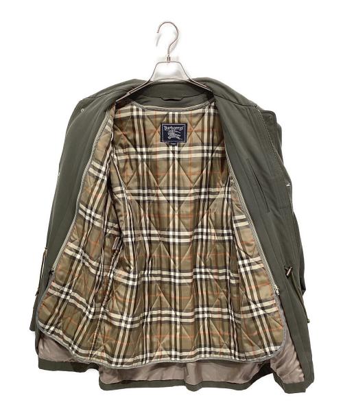 Burberry's（バーバリーズ）Burberry's (バーバリーズ) ライナー付コート グリーン サイズ:Largeの古着・服飾アイテム