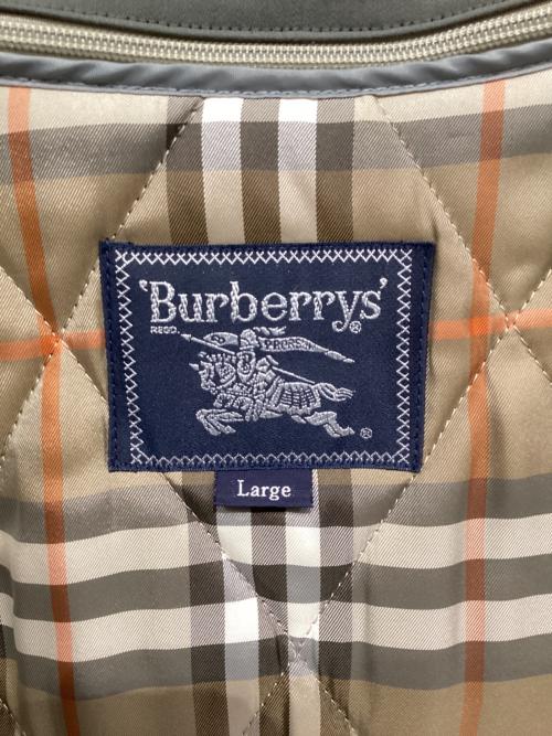 Burberry's（バーバリーズ）Burberry's (バーバリーズ) ライナー付コート グリーン サイズ:Largeの古着・服飾アイテム
