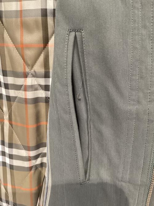 Burberry's（バーバリーズ）Burberry's (バーバリーズ) ライナー付コート グリーン サイズ:Largeの古着・服飾アイテム