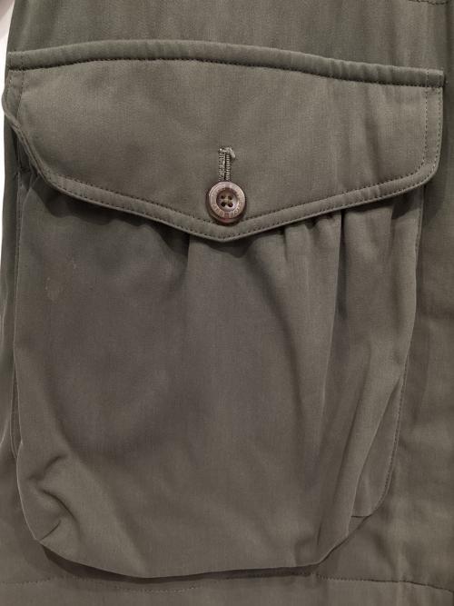 Burberry's（バーバリーズ）Burberry's (バーバリーズ) ライナー付コート グリーン サイズ:Largeの古着・服飾アイテム