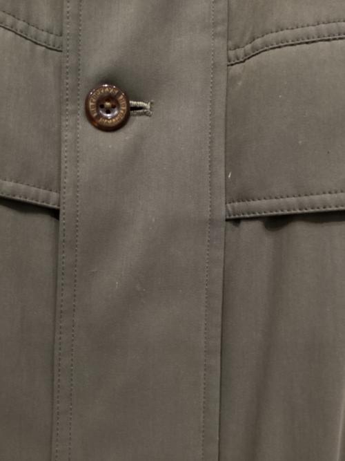 Burberry's（バーバリーズ）Burberry's (バーバリーズ) ライナー付コート グリーン サイズ:Largeの古着・服飾アイテム