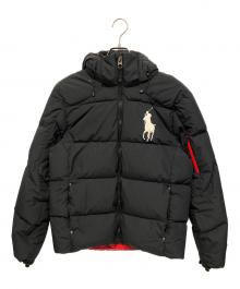 POLO RALPH LAUREN（ポロ・ラルフローレン）の古着「ダウンジャケット」｜ブラック