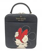 Kate Spade×DISNEYケイトスペード×ディズニー）の古着「2WAYバッグ」｜ブラック×レッド