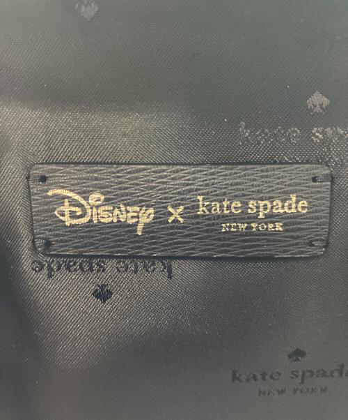 Kate Spade（ケイトスペード）Kate Spade (ケイトスペード) DISNEY (ディズニー) 2WAYバッグ ブラック×レッドの古着・服飾アイテム