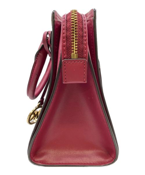 MICHAEL KORS（マイケルコース）MICHAEL KORS (マイケルコース) 2WAYバッグ ブラウン×ピンクの古着・服飾アイテム