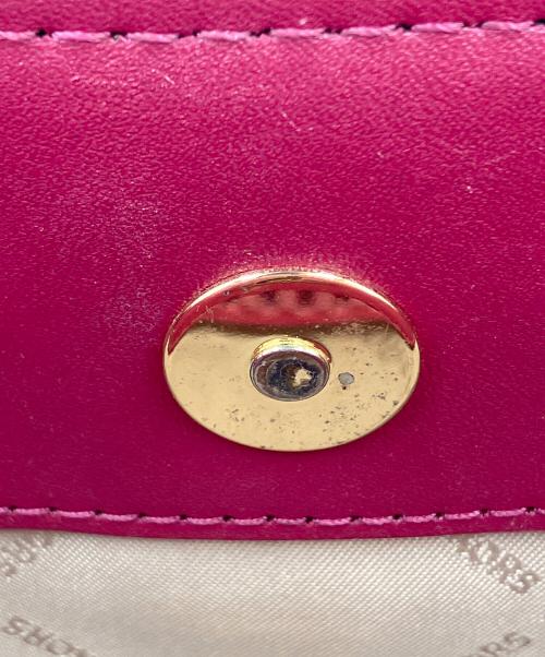 MICHAEL KORS（マイケルコース）MICHAEL KORS (マイケルコース) 2WAYバッグ ブラウン×ピンクの古着・服飾アイテム