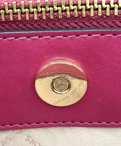 MICHAEL KORS（マイケルコース）MICHAEL KORS (マイケルコース) 2WAYバッグ ブラウン×ピンクの古着・服飾アイテム