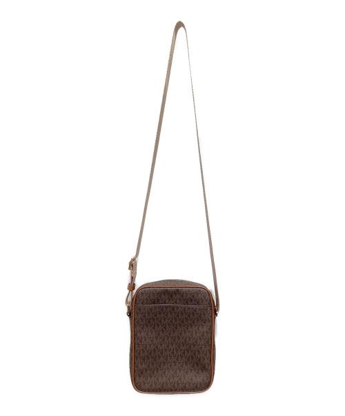MICHAEL KORS（マイケルコース）MICHAEL KORS (マイケルコース) ショルダーバッグ ブラウンの古着・服飾アイテム