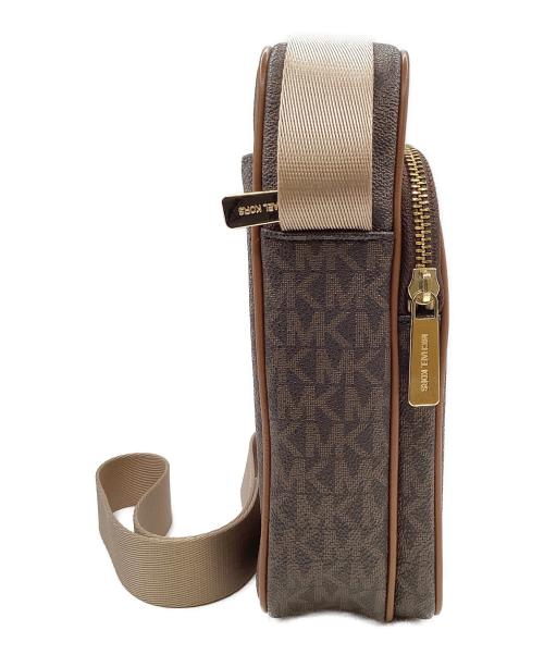 MICHAEL KORS（マイケルコース）MICHAEL KORS (マイケルコース) ショルダーバッグ ブラウンの古着・服飾アイテム
