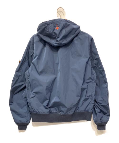 ALPHA INDUSTRIES（アルファインダストリーズ）ALPHA INDUSTRIES (アルファインダストリーズ) MA-1 NATUS ネイビー×オレンジ サイズ:XLの古着・服飾アイテム