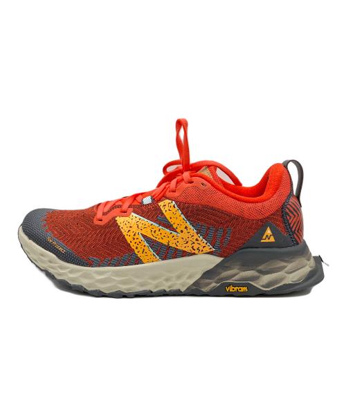 NEW BALANCE（ニューバランス）NEW BALANCE (ニューバランス) FRESH FOAM HIERRO レッド×オレンジ×グレー サイズ:28.5cmの古着・服飾アイテム