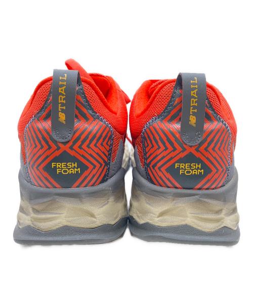 NEW BALANCE（ニューバランス）NEW BALANCE (ニューバランス) FRESH FOAM HIERRO レッド×オレンジ×グレー サイズ:28.5cmの古着・服飾アイテム