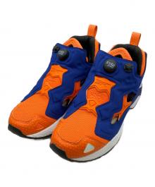 REEBOK（リーボック）の古着「INSTAPUMP FURY 95」｜ネイビー×オレンジ
