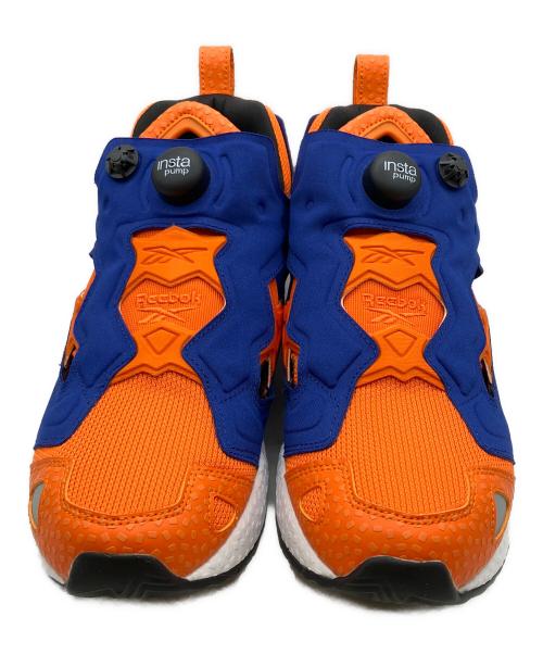 REEBOK（リーボック）REEBOK (リーボック) INSTAPUMP FURY 95 ネイビー×オレンジ サイズ:27.5cmの古着・服飾アイテム