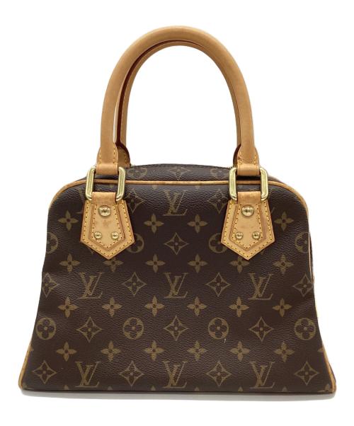 LOUIS VUITTON（ルイ ヴィトン）LOUIS VUITTON (ルイ ヴィトン) ハンドバッグ マンハッタンPM ブラウンの古着・服飾アイテム