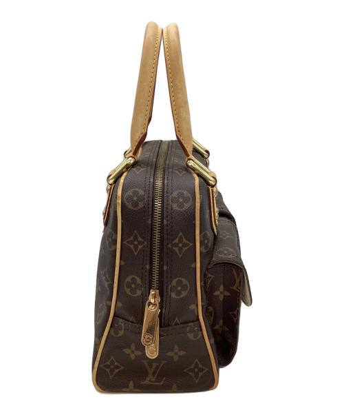 LOUIS VUITTON（ルイ ヴィトン）LOUIS VUITTON (ルイ ヴィトン) ハンドバッグ マンハッタンPM ブラウンの古着・服飾アイテム