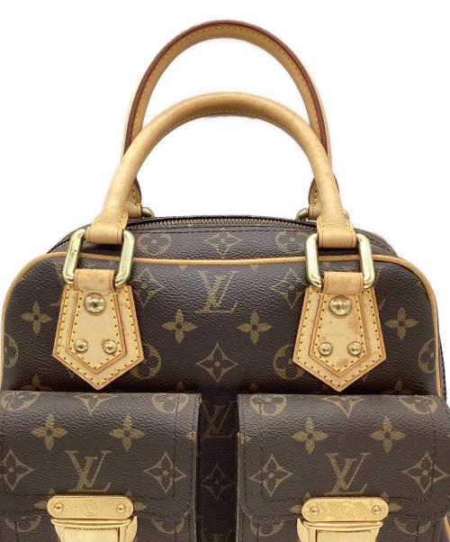 LOUIS VUITTON（ルイ ヴィトン）LOUIS VUITTON (ルイ ヴィトン) ハンドバッグ マンハッタンPM ブラウンの古着・服飾アイテム