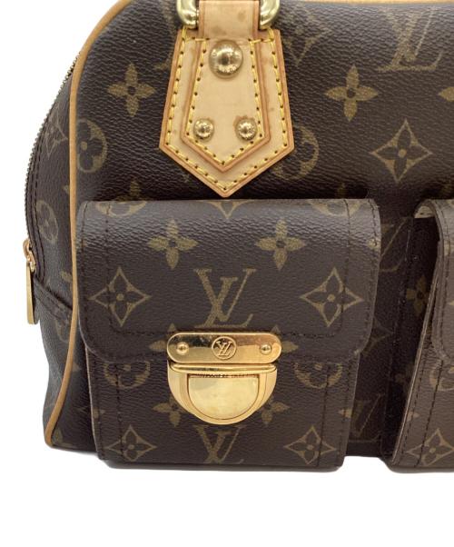 LOUIS VUITTON（ルイ ヴィトン）LOUIS VUITTON (ルイ ヴィトン) ハンドバッグ マンハッタンPM ブラウンの古着・服飾アイテム