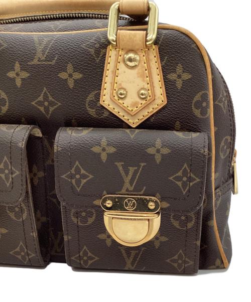 LOUIS VUITTON（ルイ ヴィトン）LOUIS VUITTON (ルイ ヴィトン) ハンドバッグ マンハッタンPM ブラウンの古着・服飾アイテム