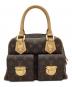 LOUIS VUITTON（ルイ ヴィトン）の古着「ハンドバッグ マンハッタンPM」｜ブラウン