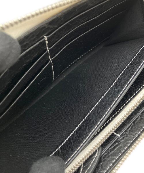 BALENCIAGA（バレンシアガ）BALENCIAGA (バレンシアガ) 長財布 バザール ホワイト×ブルーの古着・服飾アイテム