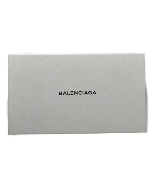 BALENCIAGA（バレンシアガ）BALENCIAGA (バレンシアガ) 長財布 バザール ホワイト×ブルーの古着・服飾アイテム