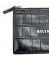中古・古着 BALENCIAGA (バレンシアガ) カードケース ブラック：15000円