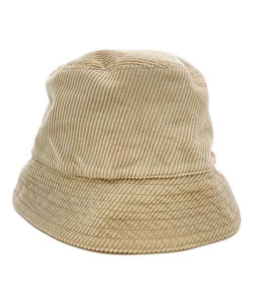 LOEWE（ロエベ）LOEWE (ロエベ) コーデュロイバケットハット ベージュ サイズ:SIZE 59の古着・服飾アイテム
