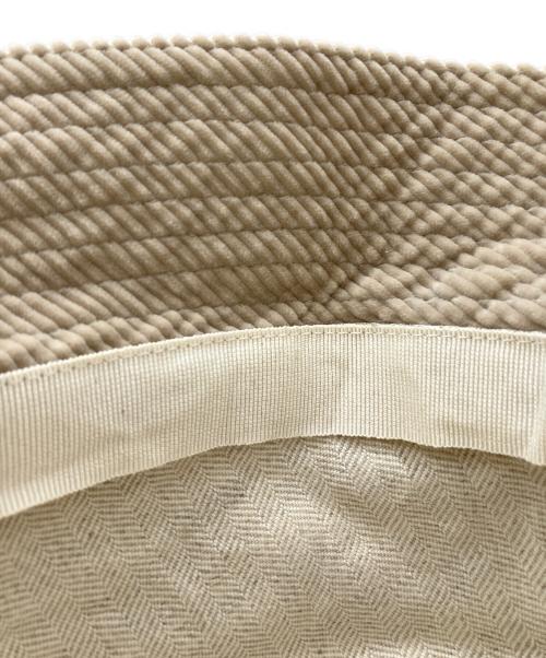 LOEWE（ロエベ）LOEWE (ロエベ) コーデュロイバケットハット ベージュ サイズ:SIZE 59の古着・服飾アイテム
