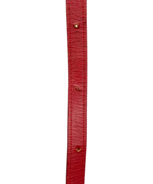 Yves Saint Laurent（イヴサンローラン）Yves Saint Laurent (イヴサンローラン) ポシェット ネイビー×レッドの古着・服飾アイテム