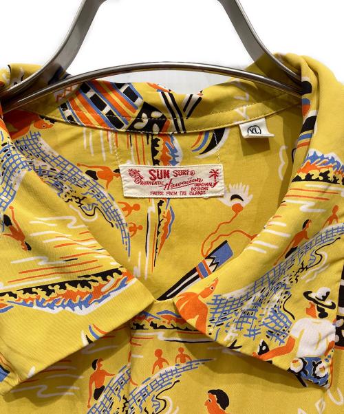Sun Surf（サンサーフ）Sun Surf (サンサーフ) 長袖シャツ イエロー サイズ:XLの古着・服飾アイテム