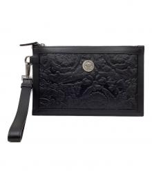 VERSACE（ヴェルサーチェ）の古着「クラッチバッグ」｜ブラック