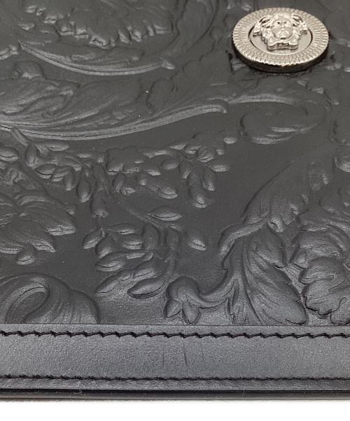 VERSACE（ヴェルサーチェ）VERSACE (ヴェルサーチェ) クラッチバッグ ブラックの古着・服飾アイテム