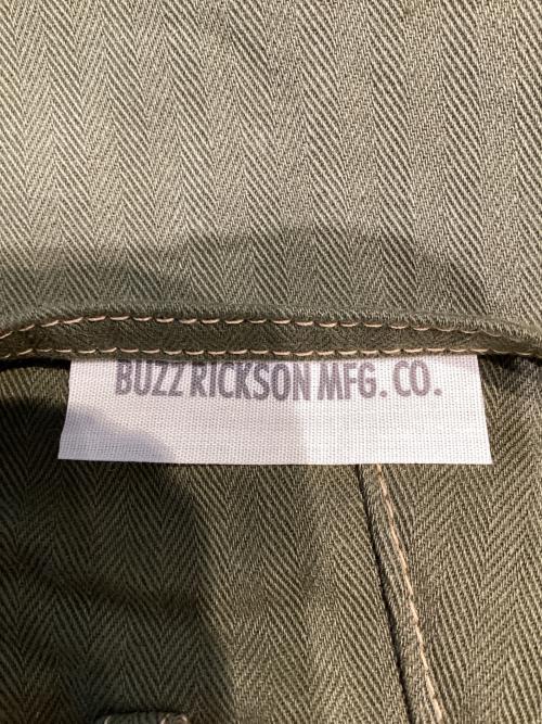 BUZZ RICKSON'S（バズリクソンズ）Buzz Rickson's (バズリクソンズ) ヘリンボーンパンツ オリーブ サイズ:32の古着・服飾アイテム