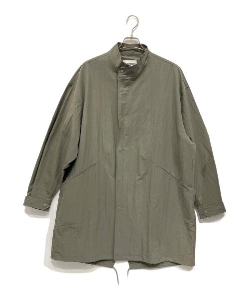 ATTACHMENT（アタッチメント）ATTACHMENT (アタッチメント) ノーカラーコート オリーブ サイズ:3の古着・服飾アイテム