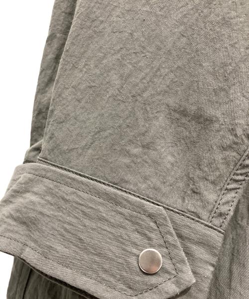 ATTACHMENT（アタッチメント）ATTACHMENT (アタッチメント) ノーカラーコート オリーブ サイズ:3の古着・服飾アイテム