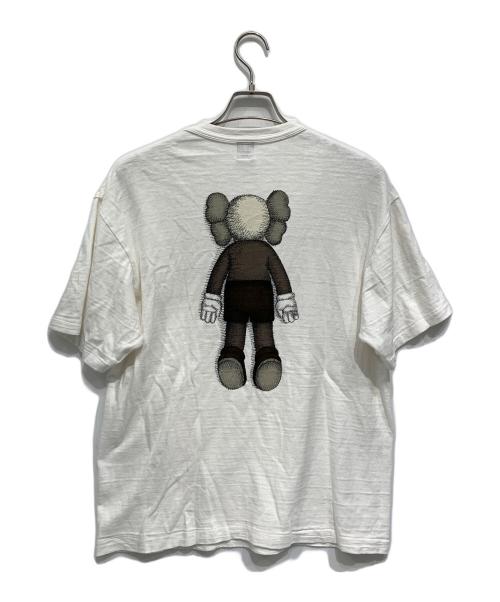 HUMAN MADE（ヒューマンメイド）HUMAN MADE (ヒューマンメイド) KAWS (カウズ) 半袖カットソー ホワイト サイズ:XLの古着・服飾アイテム