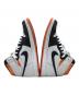 中古・古着 NIKE (ナイキ) AIR JORDAN1 RETRO HIGH OG ホワイト×ブラック サイズ:27cm：16000円