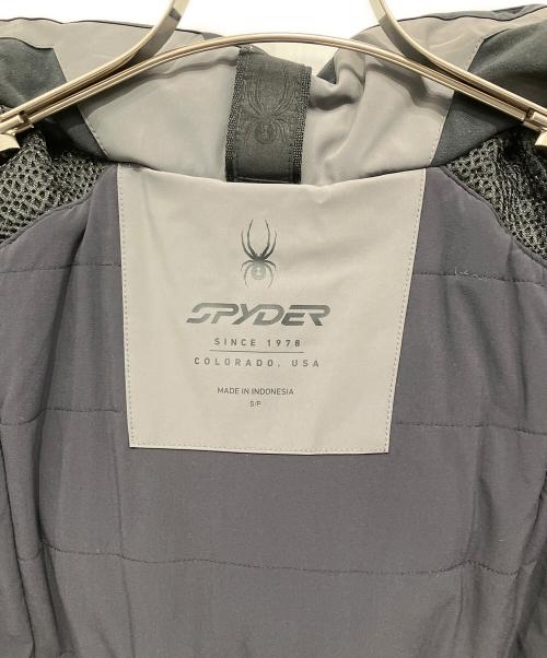 SPYDER（スパイダー）SPYDER (スパイダー) スキーウェア(ジャケット) グレー×ブラック サイズ:Sの古着・服飾アイテム
