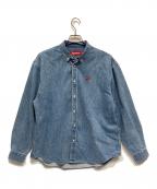 SUPREMEシュプリーム）の古着「長袖シャツ」｜インディゴ